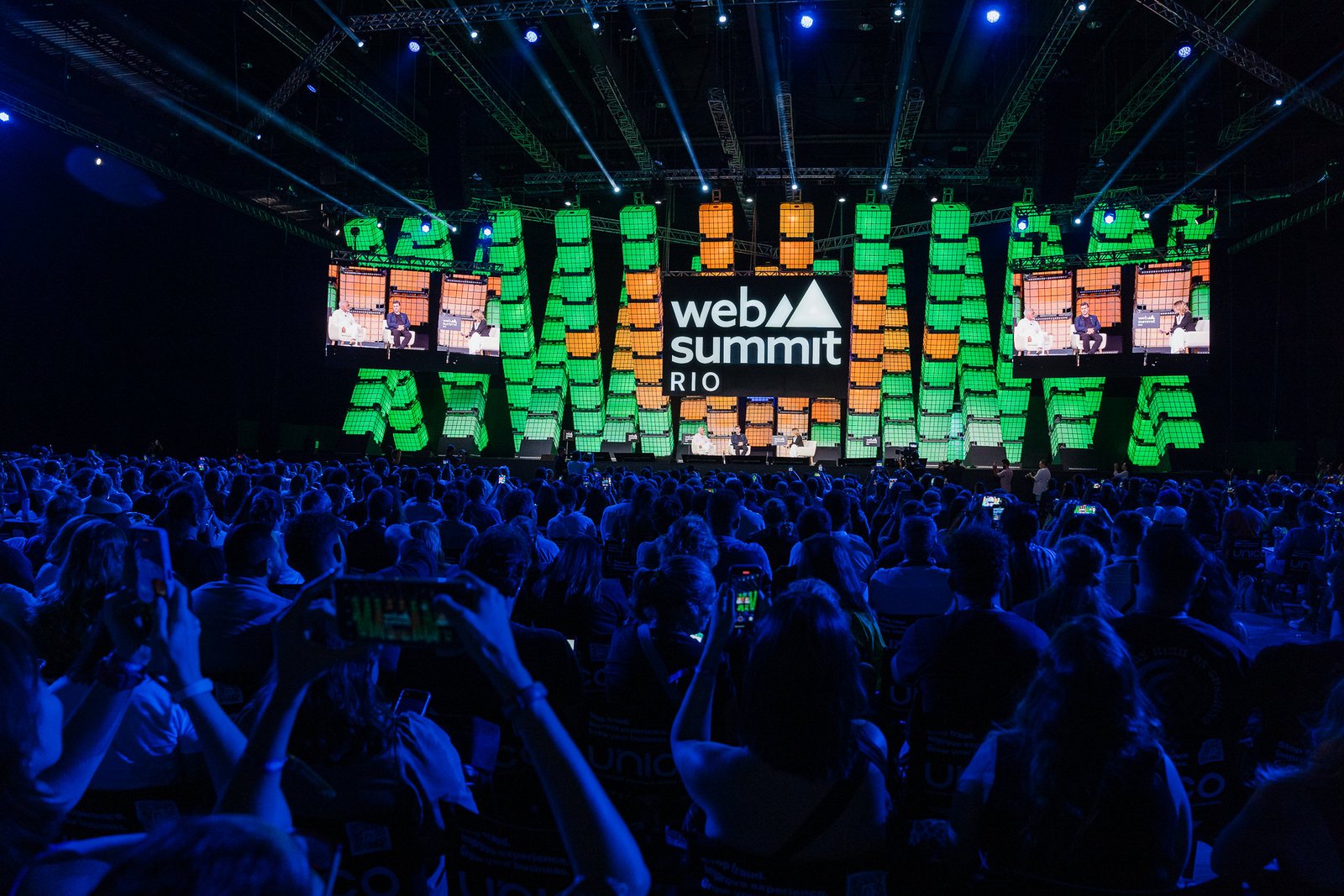 Templo no Web Summit Rio 2026